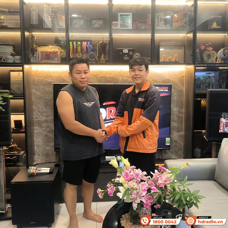 Dàn karaoke của anh Khang ở Thủ Đức, Hồ Chí Minh Dàn karaoke của anh Khang ở Thủ Đức, Hồ Chí Minh