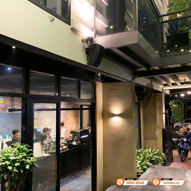 Dàn âm thanh quán Cafe của anh Lâm ở Hoàng Mai, Hà Nội