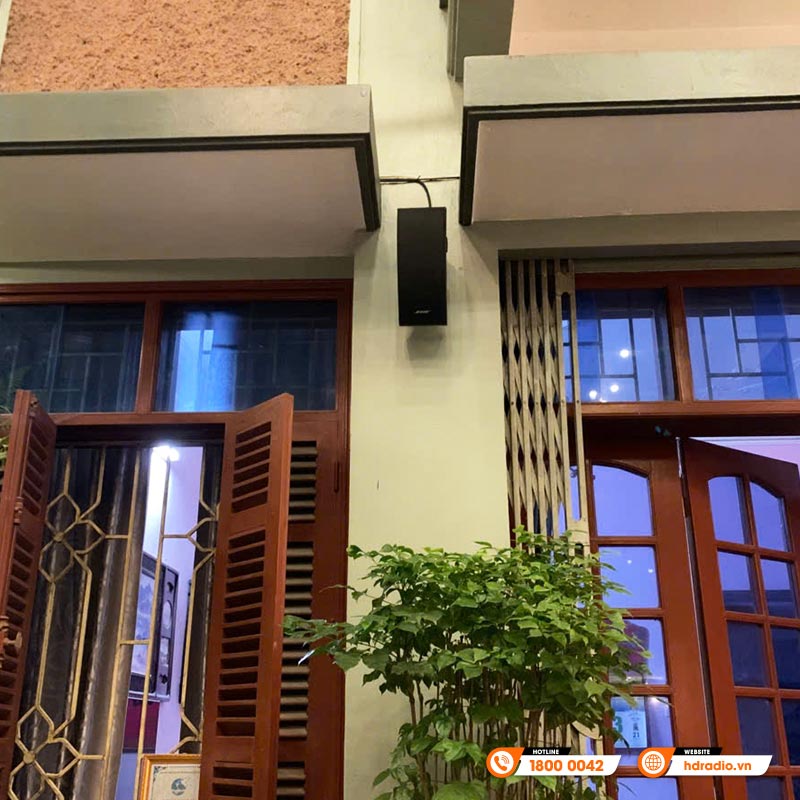 Dàn âm thanh quán Cafe của anh Lâm ở Hoàng Mai, Hà Nội