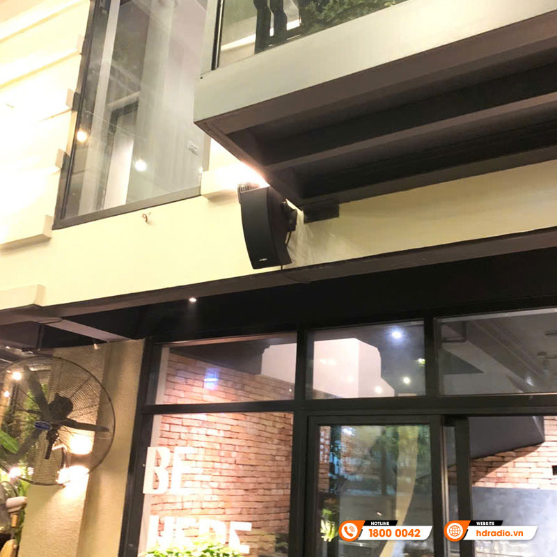 Dàn âm thanh quán Cafe của anh Lâm ở Hoàng Mai, Hà Nội