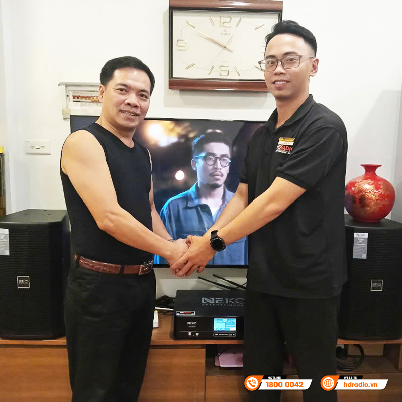 Lắp đặt Dàn karaoke cho anh Long ở Bắc Từ Liêm, Hà Nội Lắp đặt Dàn karaoke cho anh Long ở Bắc Từ Liêm, Hà Nội