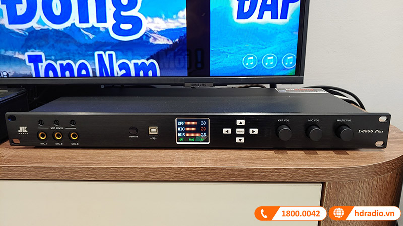 Dàn karaoke chất lượng của anh Long ở Long Biên, Hà Nội