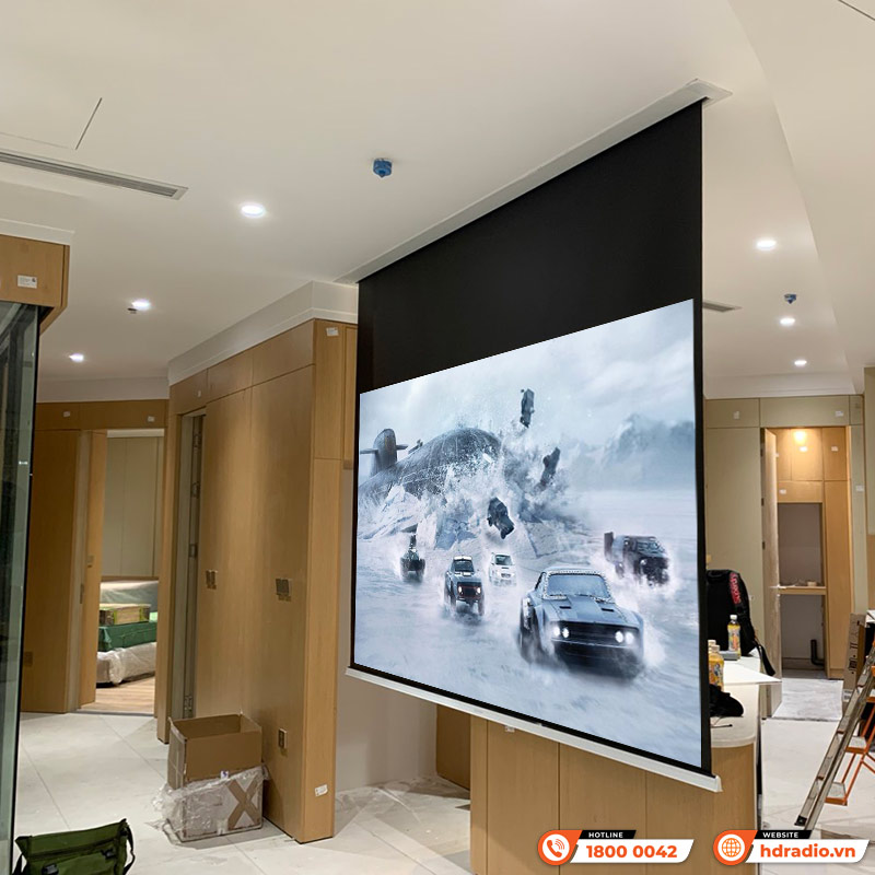 Hệ thống trình chiếu của anh Long ở Quận Tây Hồ, Hà Nội Hệ thống trình chiếu của anh Long ở Quận Tây Hồ, Hà Nội