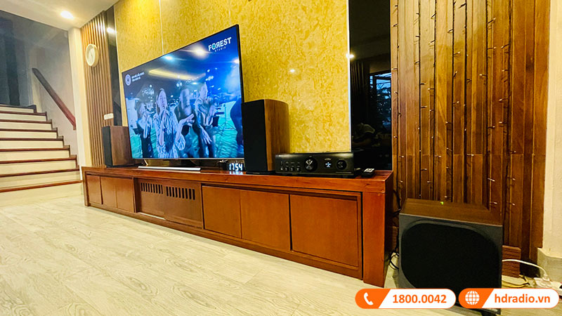 Ảnh công trình loa sub Monitor Audio Bronze W10