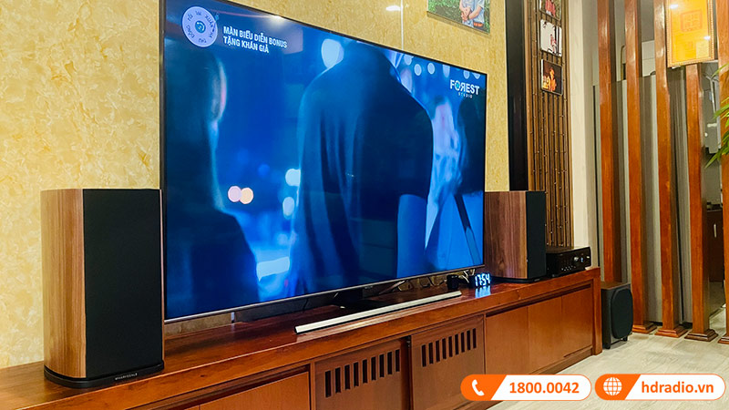 Ảnh công trình loa sub Monitor Audio Bronze W10