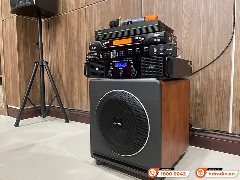 Dàn karaoke Wharfedale KH49 kết hợp đầu ViệtK của anh Nguyên ở Quận Tây Hồ, Hà Nội