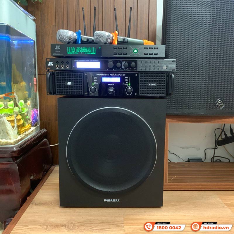 Bộ dàn karaoke Wharfedale KH60 của anh Phong