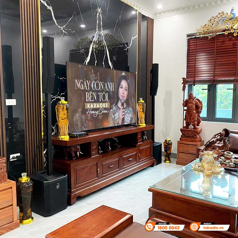 Dàn karaoke của anh Quang ở Quận Bắc Từ Liêm, Hà Nội