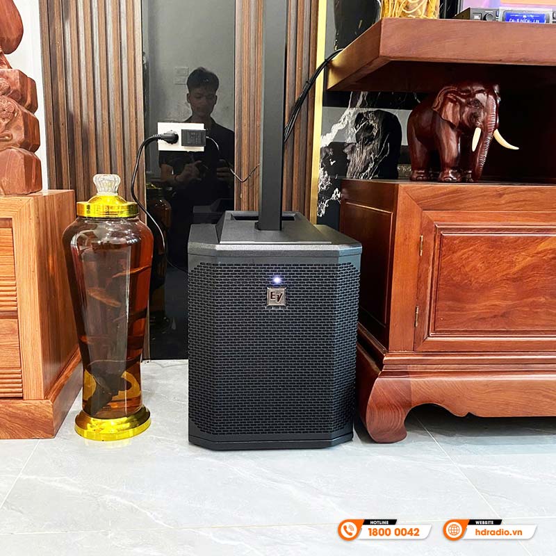 Dàn karaoke của anh Quang ở Quận Bắc Từ Liêm, Hà Nội