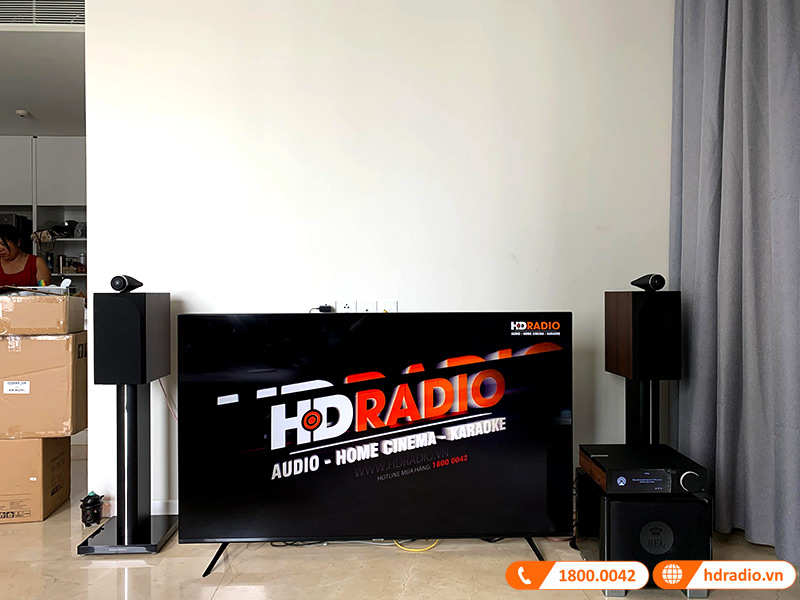 Dàn nghe nhạc của anh Quang ở Thủ Đức, Hồ Chí Minh
