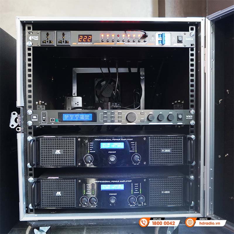 Hệ thống âm thanh nhà hàng chất lượng của anh Sơn ở Văn Giang, Hưng Yên