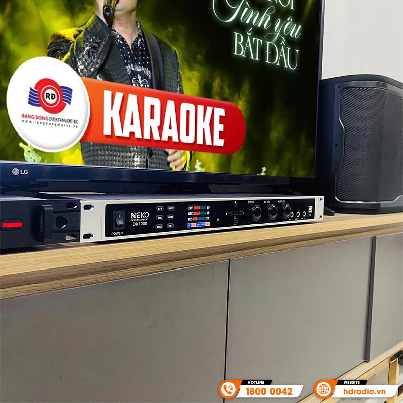 Dàn karaoke JBL GD75 của anh Tâm ở Nhà Bè, Hồ Chí Minh