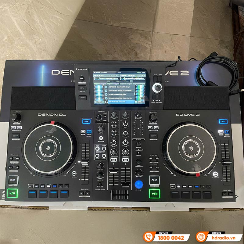 B&agrave;n DJ Denon SC Live 2 của anh T&acirc;n ở Quốc Oai, H&agrave; Nội