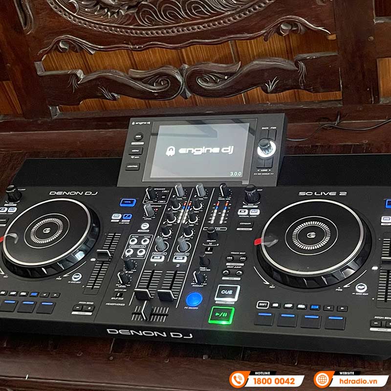 B&agrave;n DJ Denon SC Live 2 của anh T&acirc;n ở Quốc Oai, H&agrave; Nội