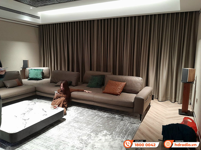 Hệ thống âm thanh xem phim của anh Thế Anh ở Gia Lâm, Hà Nội