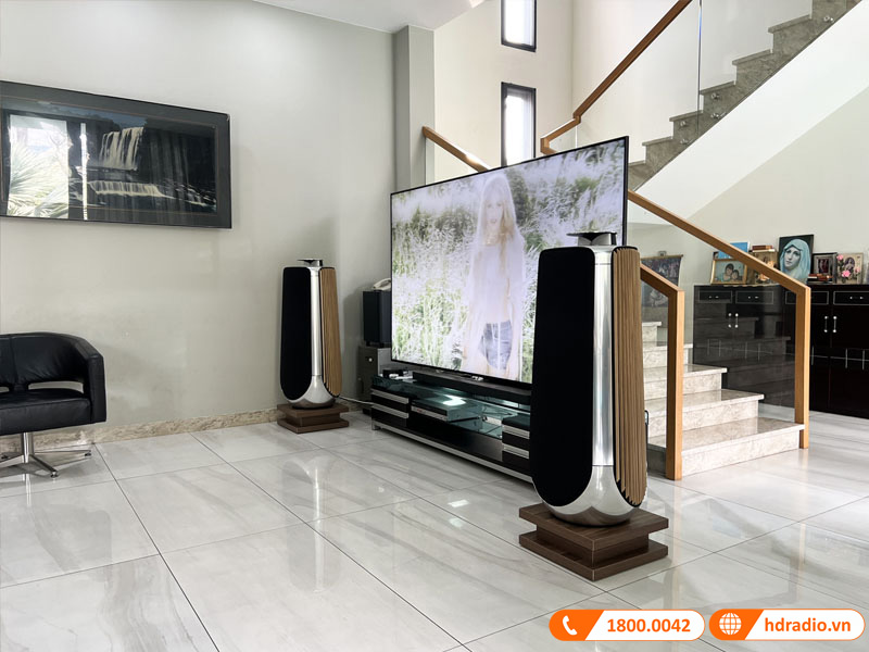 Lắp đặt bộ loa B&O Beolab 50 cho anh Tòng ở Hồ Chí Minh Lắp đặt bộ loa B&O Beolab 50 cho anh Tòng ở Hồ Chí Minh