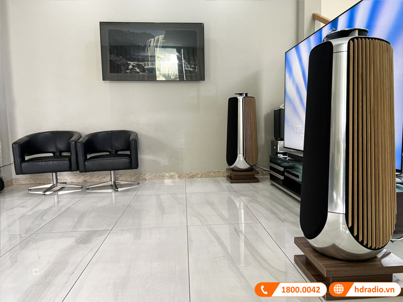 Lắp đặt bộ loa B&O Beolab 50 cho anh Tòng ở Hồ Chí Minh Lắp đặt bộ loa B&O Beolab 50 cho anh Tòng ở Hồ Chí Minh