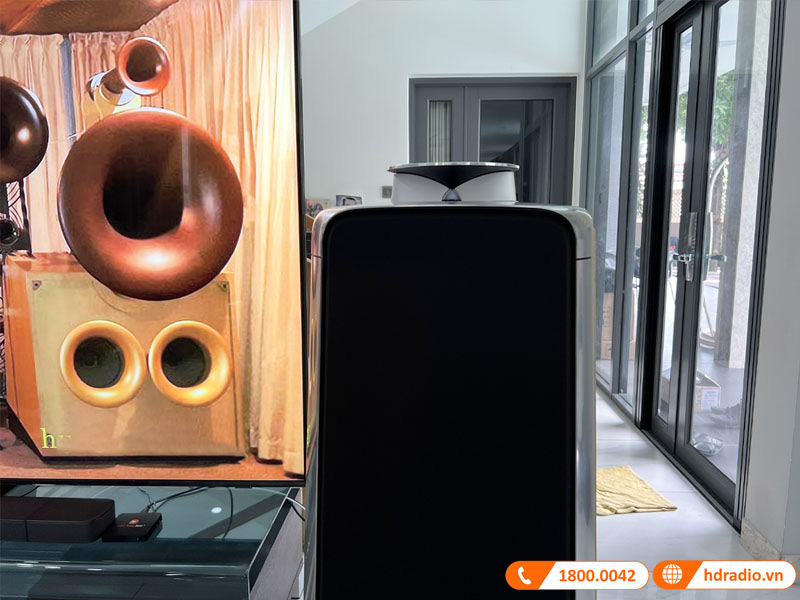 Lắp đặt bộ loa B&O Beolab 50 cho anh Tòng ở Hồ Chí Minh Lắp đặt bộ loa B&O Beolab 50 cho anh Tòng ở Hồ Chí Minh