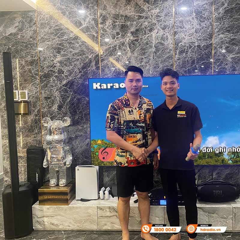 Dàn karaoke Bose của anh Trung ở Tây Hồ, Hà Nội