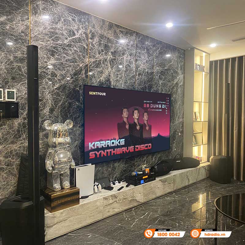 Dàn karaoke Bose của anh Trung ở Tây Hồ, Hà Nội