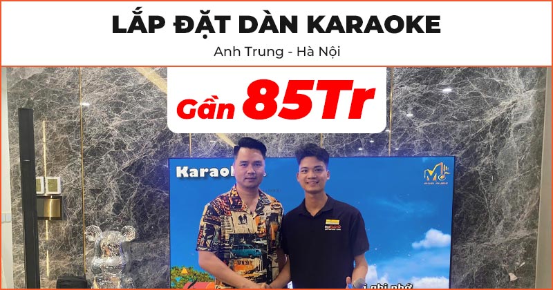 Dàn karaoke Bose của anh Trung ở Tây Hồ, Hà Nội