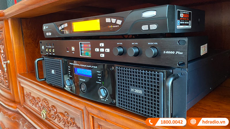 Ảnh công trình vang số JKaudio X6000 Plus