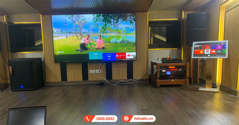 Lắp Dàn Karaoke cao cấp trị giá gần 120 triệu đồng cho anh Tuấn Anh ở Văn Giang, Hưng Yên (Wharfedale WH12 NEO, AX15B, CPD 2600, JKaudio X9000, JKaudio B9, VietK Pro 4TB, VietK 22 inch, Kiwi S803A)