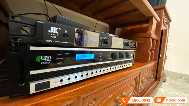 Dàn karaoke Wharfedale HK30 (Wharfedale WH10 Neo, JKaudio K300, Kiwi PD8000)-11