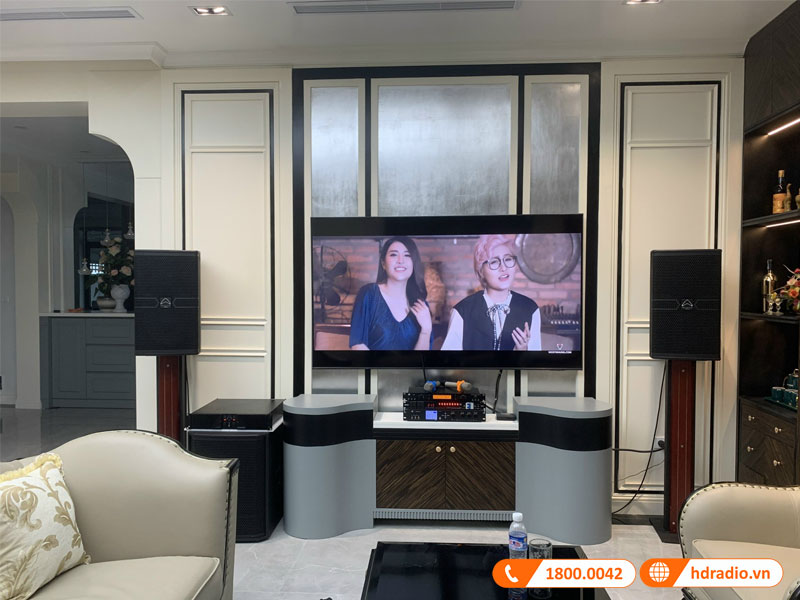 Lắp Dàn Karaoke cao cấp hơn 100 triệu đồng cho anh Tùng ở Chí Linh, Hải Dương