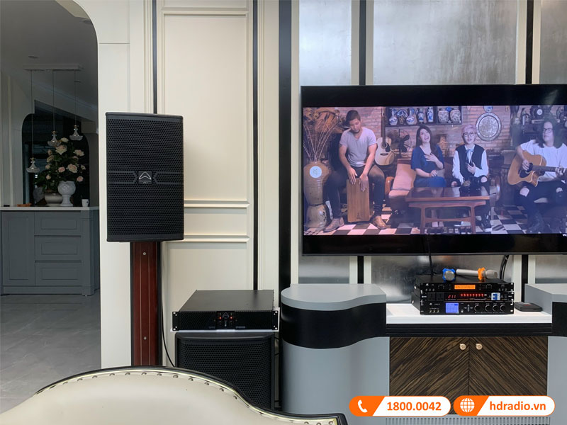Lắp Dàn Karaoke cao cấp hơn 100 triệu đồng cho anh Tùng ở Chí Linh, Hải Dương
