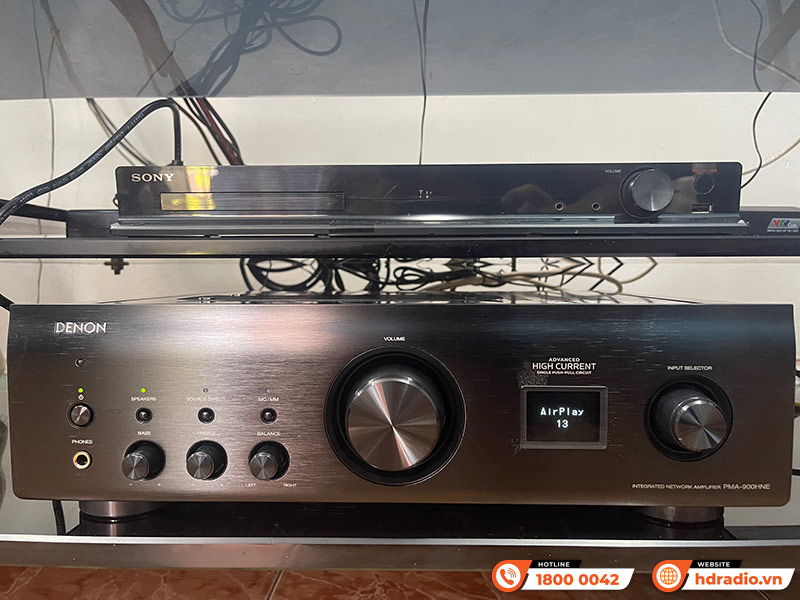 Dàn nghe nhạc 2.1 Klipsch, Denon NN63 của anh Tuyến ở Hạ Long, Quảng Ninh