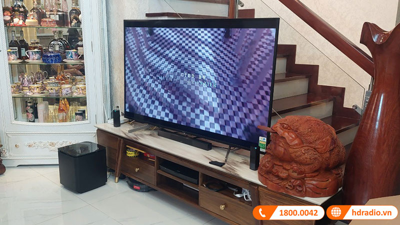 Lắp hệ thống loa Bose Lifestyle 650 hơn 110 triệu đồng cho chị Giao ở Tân Phú, Hồ Chí Minh