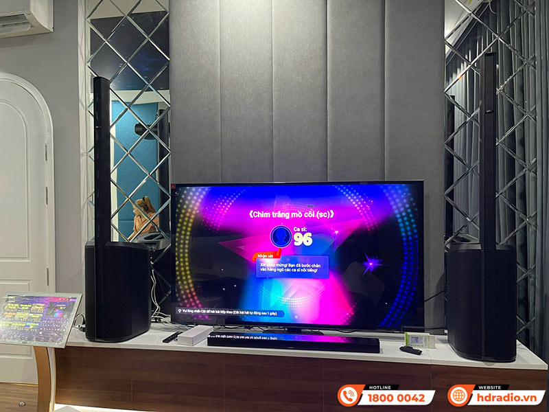 Lắp đặt hệ thống giải trí tổng hợp trị giá gần 319 triệu đồng cho chị Hà ở Huyện Bình Chánh, TP.Hồ Chí Minh