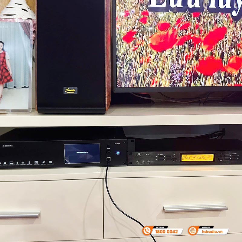 Dàn karaoke Bose HK11 của gia đình chị Hiền ở Hạ Long, Quảng Ninh