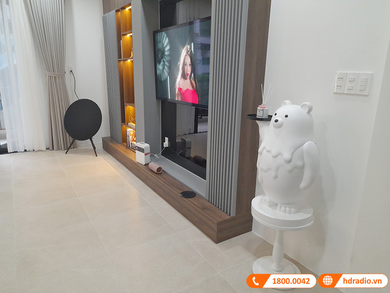 lap dat he thong loa B&O Beoplay A9 MK4 tri gia gan 80 trieu dong cho chi huong o phu nhuan, ho chi minh