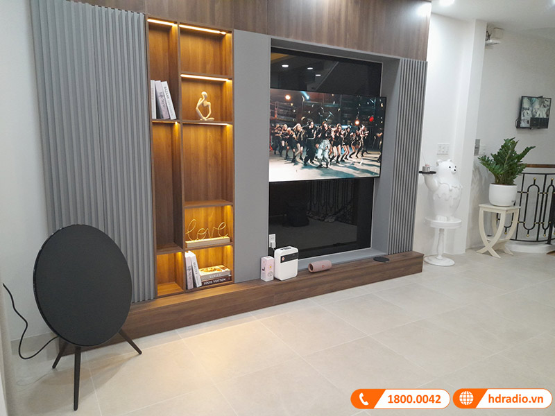 lap dat he thong loa B&O Beoplay A9 MK4 tri gia gan 80 trieu dong cho chi huong o phu nhuan, ho chi minh