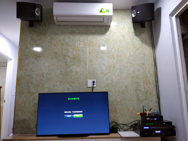 Lắp dàn karaoke cho chị Linh ở quận 8, Hồ Chí Minh (Bose 301 Series V, JKAudio H2400, KIWI KD9000, JKAudio B3 Plus, ViệtK B300)