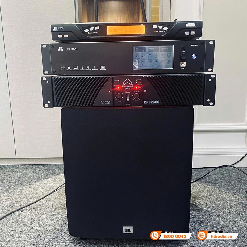 Lắp đặt Dàn karaoke cao cấp cho chị Ngọc ở Hồ Chí Minh