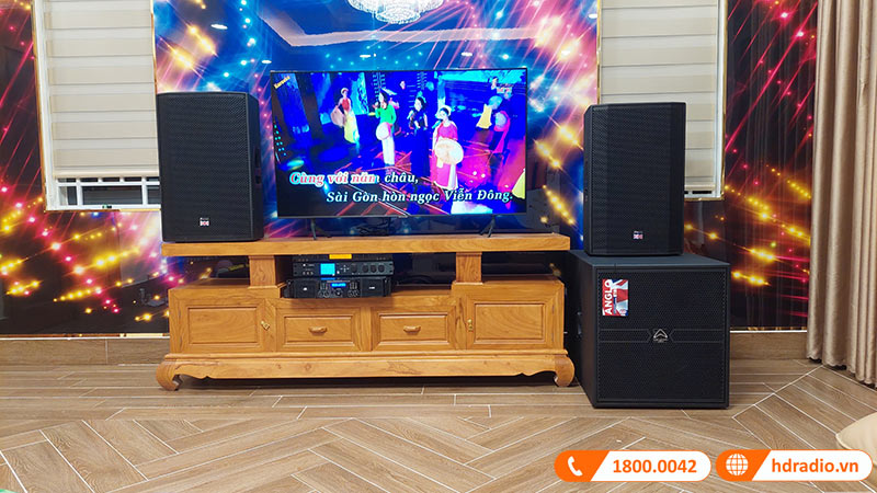 Dàn karaoke Cao Cấp trị giá hơn 109 triệu đồng của chị Thủy ở Hóc Môn, Hồ Chí Minh