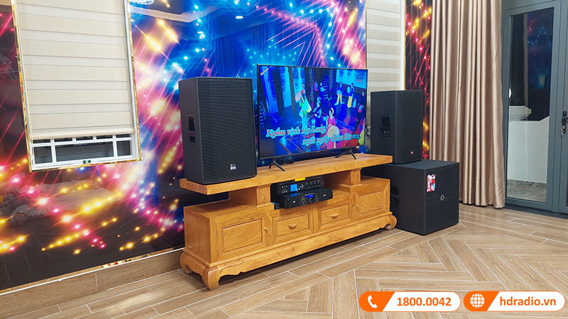 Dàn karaoke Cao Cấp trị giá hơn 109 triệu đồng của chị Thủy ở Hóc Môn, Hồ Chí Minh