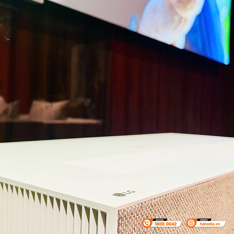 Hệ thông trình chiếu cao cấp của chị Trang ở Long Biên, Hà Nội