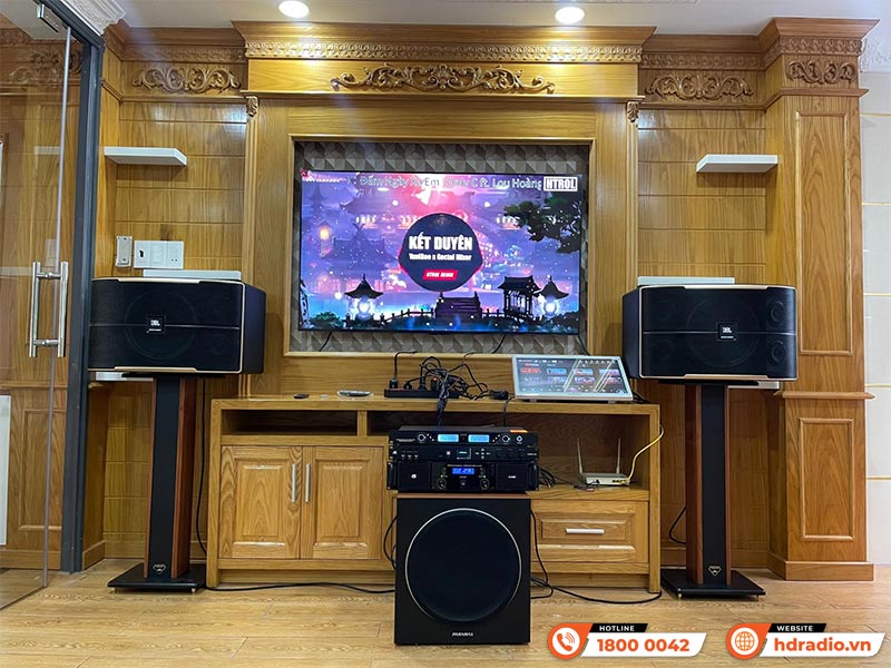 Dàn karaoke của chị Tú Q ở Quận Bình Tân, Hồ Chí Minh