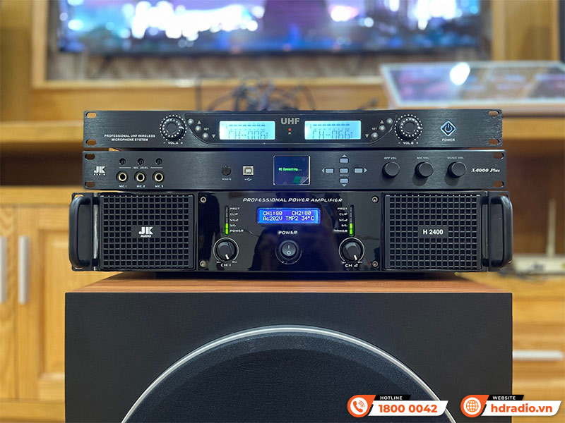 Dàn karaoke của chị Tú Q ở Quận Bình Tân, Hồ Chí Minh