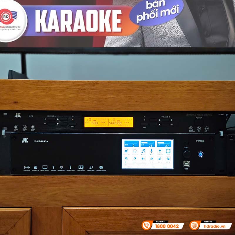 Dàn karaoke cao cấp HDR90 của gia đình chị Tuyền ở TP.Thủ Dầu Một - Bình Dương