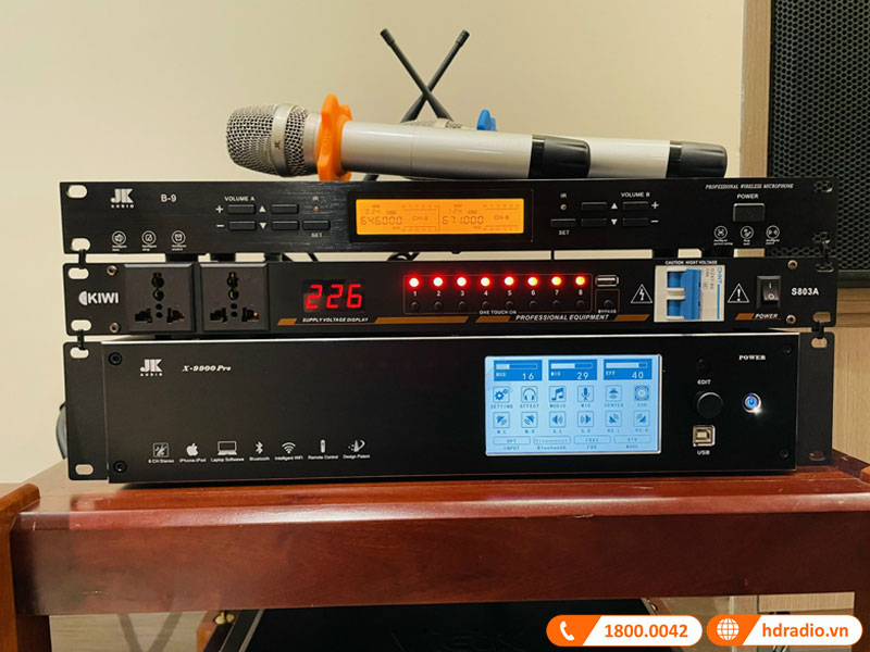 Dàn âm thanh nghe nhạc của chú An ở TP.HCM