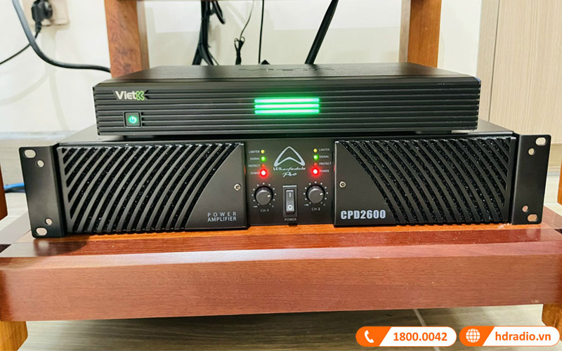 Dàn âm thanh nghe nhạc của chú An ở TP.HCM