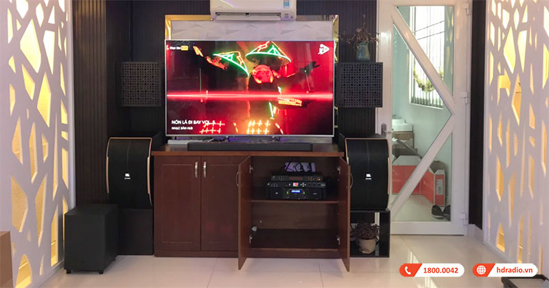 Lắp Dàn Nghe Nhạc và Hát Karaoke cực hay hơn 52 triệu đồng cho chú Quân ở Tân Bình, TP.Hồ Chí Minh (JBL Bar 5.1 Surround, JBL Pasion 12, JKaudio H2600, X6000 Plus, B5 Plus)