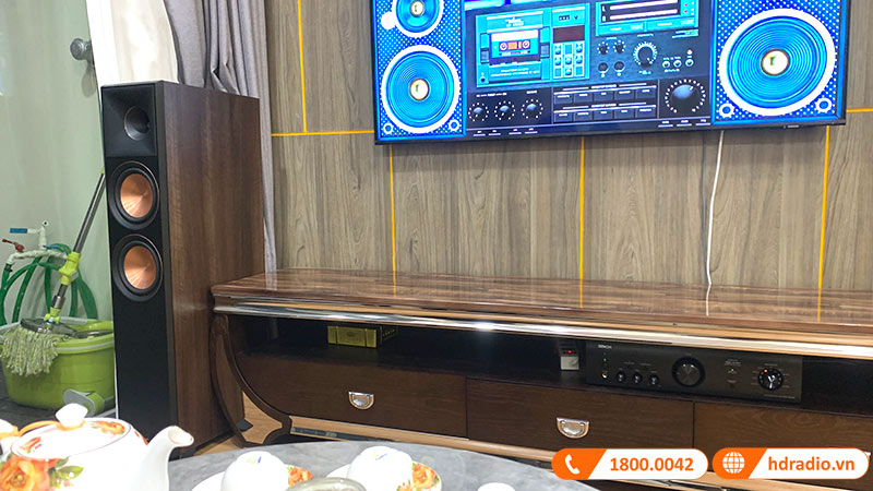 Đặc biệt nhằm hỗ trợ tối đa cho anh Tuấn, HDRadio miến phí hoàn toàn công lắp đặt vận chuyển cũng như setup miễn phí trực tiếp tại Dàn nghe nhạc của gia đình anh có giá trị lên tới gần 3 triệu đồng.