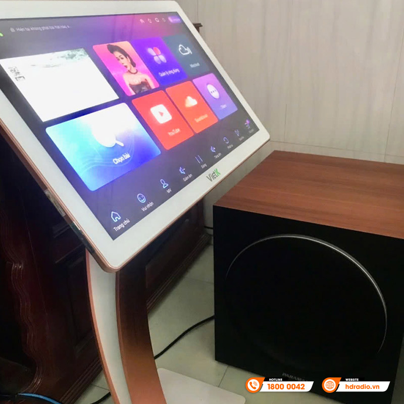 Dàn karaoke JBL KH79 kết hợp đầu màn VietK cho chú Song ở Phú Yên