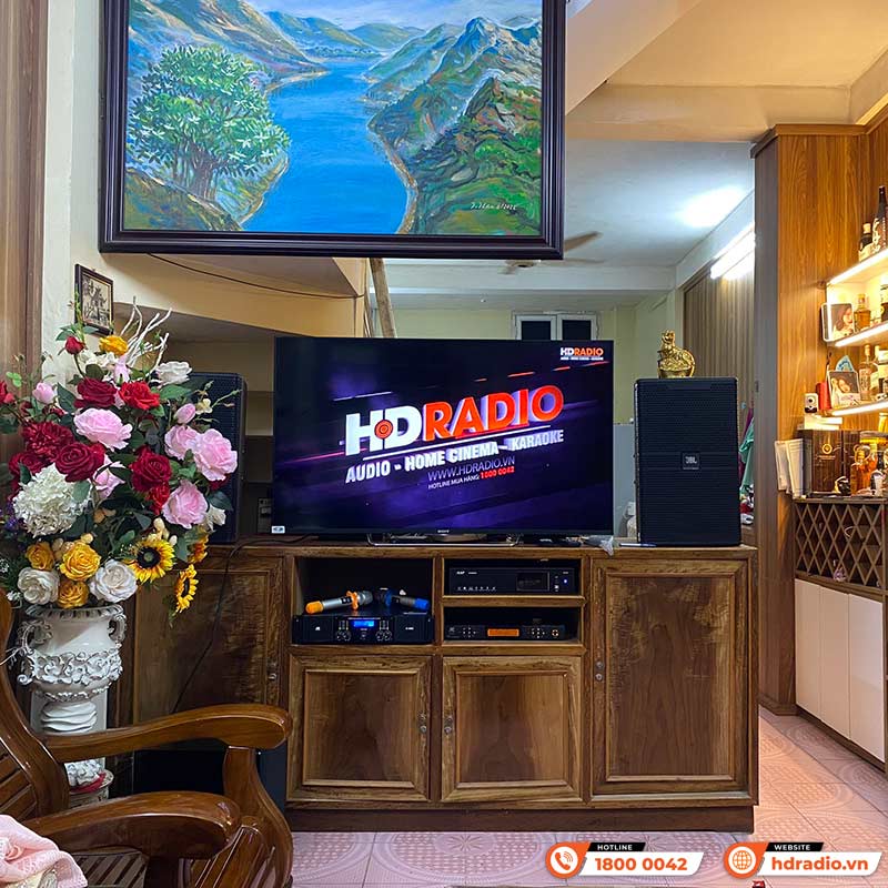 Dàn karaoke của chú Tiến ở Cầu Giấy, Hà Nội